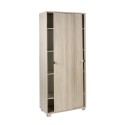 Armoire mobile polyvalente 8 étagères avec portes coulissantes Paco Choix