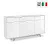 Buffet moderne 3 portes 3 tiroirs pour séjour/cuisine Valdi Catalogue