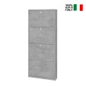 Meuble à chaussures slim design moderne 4 portes 10 paires Pica Choix