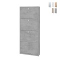Meuble à chaussures slim design moderne 4 portes 10 paires Pica Promotion
