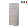 Meuble à chaussures 4 portes avec tiroir 20 paires design moderne Guty Modèle