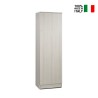 Armoire colonne de rangement multifonction avec porte et 2 étagères Gander Catalogue