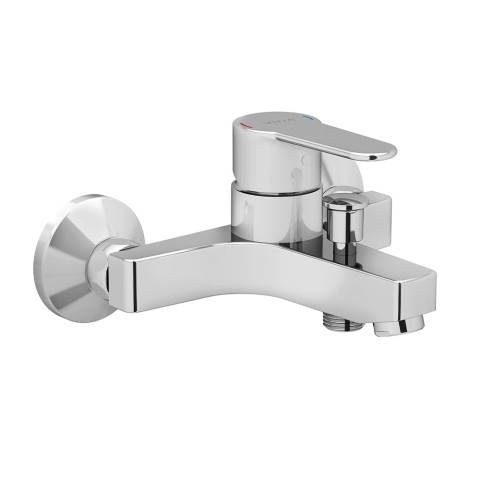 Mitigeur bain-douche mural 2 voies laiton chromé Win S VitrA Promotion