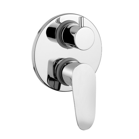 Mitigeur mural encastrable pour douche avec inverseur 2 voies Smile Mamoli Promotion