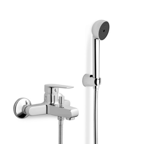 Mitigeur extérieur pour baignoire-douche à levier unique avec inverseur Logos Mamoli Promotion