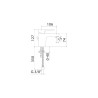 Mitigeur monocommande chromé lavabo Logos Mamoli Remises