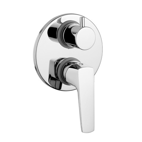 Mitigeur de douche encastré mural avec inverseur 2 voies Spartaco Mamoli Promotion