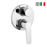 Mitigeur de douche encastré mural avec inverseur 2 voies Spartaco Mamoli Vente