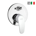 Mitigeur de douche chromé encastré à 2 voies avec inverseur Cesare Mamoli Vente