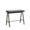 Table console extensible grise avec rallonges 90x40-300cm Banco Evolution Concrete Offre