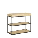 Console extensible 90x40-196cm table à manger Plano Small Nature Offre