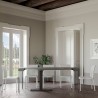 Table console grise avec rallonges extensible 90x40-300cm Capital Concrete Réductions