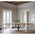 Table console de salle à manger extensible avec rallonges 90x40-300cm bois Capital Fir Réductions
