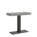Table console grise extensible 90x40-300cm Capital Premium Concrete Offre