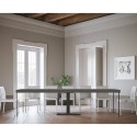 Table console grise extensible 90x40-300cm Capital Premium Concrete Remises