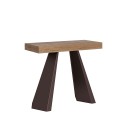 Table console extensible bois 90x40-196cm Diamante Small Premium Oak Offre