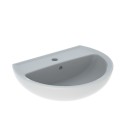 Lavabo suspendu salle de bain 55 cm céramique sanitaire Geberit Colibrì Promotion