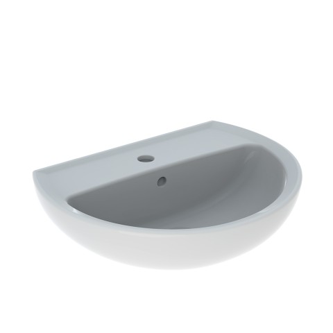 Lavabo suspendu salle de bain 55 cm céramique sanitaire Geberit Colibrì Promotion