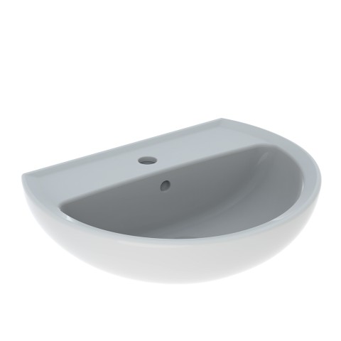 Lavabo suspendu en céramique 65 cm salle de bain sanitaires Geberit Colibrì Promotion
