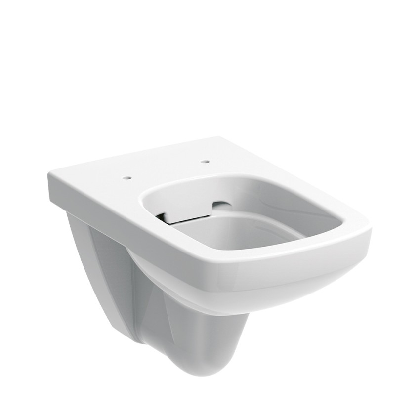 WC suspendu sans bride Rimfree Geberit Selnova pour salle de bain avec évacuation murale Promotion WC suspendu sans bride Rimfree Geberit Selnova pour salle de bain avec évacuation murale Promotion