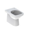 WC toilette au sol, évacuation verticale horizontale, sanitaire Rimfree Geberit Selnova Promotion