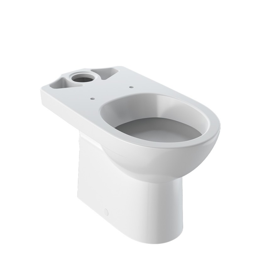 Cuvette WC en céramique à poser, évacuation horizontale, sanitaire Geberit Selnova Promotion Cuvette WC en céramique à poser, évacuation horizontale, sanitaire Geberit Selnova Promotion
