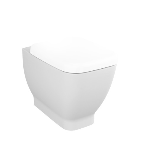 WC au sol adossé, céramique, évacuation murale, sanitaire Shift VitrA Promotion