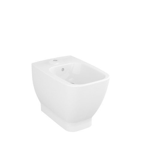 Bidet au sol filomuro en céramique moderne salle de bain sanitaires Shift VitrA Promotion