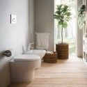 Vase WC en céramique au sol fil de mur évacuation murale sanitaire Zentrum VitrA Offre
