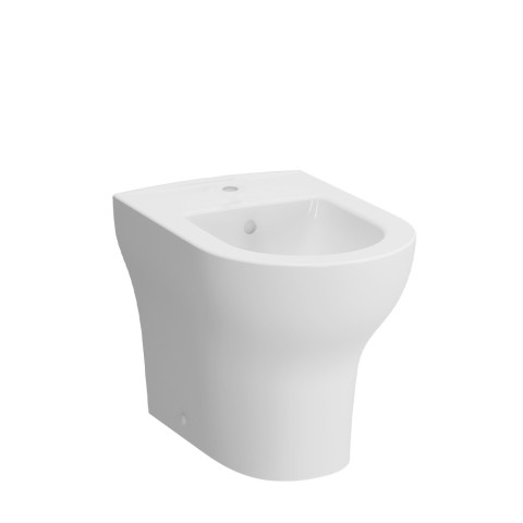 Bidet à poser filomuro céramique moderne salle de bain sanitaires Zentrum VitrA Promotion