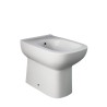 Bidet au sol sans rebord en céramique monofor salle de bain sanitaires River Promotion
