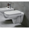 WC suspendu sans bride Rimfree Geberit Selnova pour salle de bain avec évacuation murale Vente