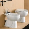 Toilettes en céramique au sol salle de bain avec drain horizontal Geberit Colibrì Vente
