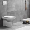 WC toilette au sol, évacuation verticale horizontale, sanitaire Rimfree Geberit Selnova Offre