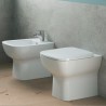 Couvercle de toilette blanc siège abattant WC sanitaires River Vente