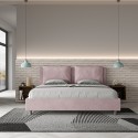 Lit double avec rangement Design moderne Antea 200x200 