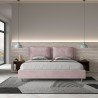 Lit double avec rangement Design moderne Antea 200x200 