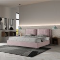 Lit double avec rangement Design moderne Antea 200x200 