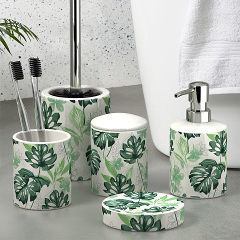 Ensemble d'accessoires de salle de bain porte-brosse à dents porte-savon distributeur de brosse de toilette Gardena Promotion