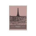Tableau décoratif moderne photographique ville Paris cadre 50 × 70 cm Unika 0007 Vente