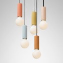 Lampe Suspendue cylindre design minimaliste cuisine restaurant Ila 