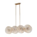 Suspension métal doré disques verre Aster Maytoni Vente