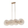 Suspension métal doré disques verre Aster Maytoni Vente
