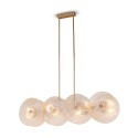Suspension métal doré disques verre Aster Maytoni Offre