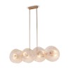 Suspension métal doré disques verre Aster Maytoni Offre
