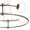Suspension moderne 4 lumières sphères mates Balance Maytoni Modèle