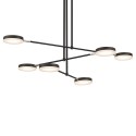 Suspension design moderne 6 lumières LED réglables au plafond Fad Maytoni Vente