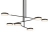 Suspension design moderne 6 lumières LED réglables au plafond Fad Maytoni Vente