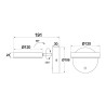 Applique murale LED ajustable moderne Fad Maytoni Remises