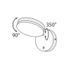Applique murale LED ajustable moderne Fad Maytoni Offre
